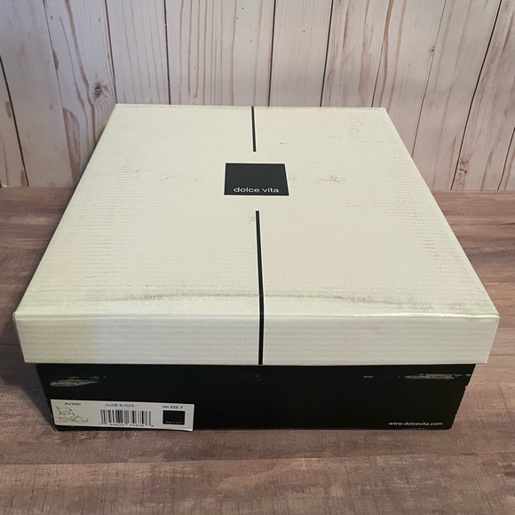 NEW in BOX Dolce Vita AVARI Dune Suede tan size 7 LEATHER combat Boots MSRP $160 - Picture 11 of 16